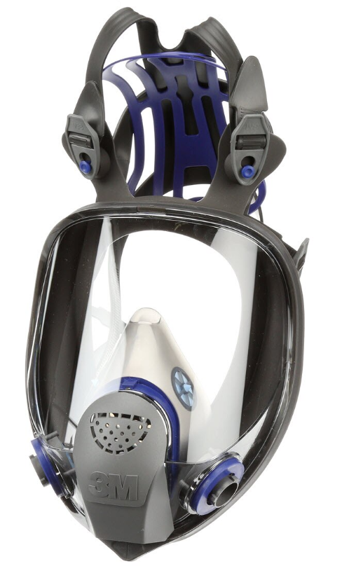 3M? 硅膠全面型防護(hù)面罩 FF-402 中號(hào)