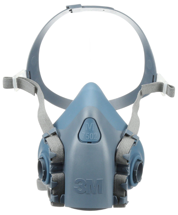 3M? 硅膠半面型防護(hù)面罩 7502